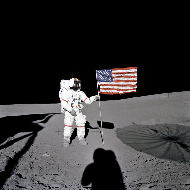 Astronaut on the Moon