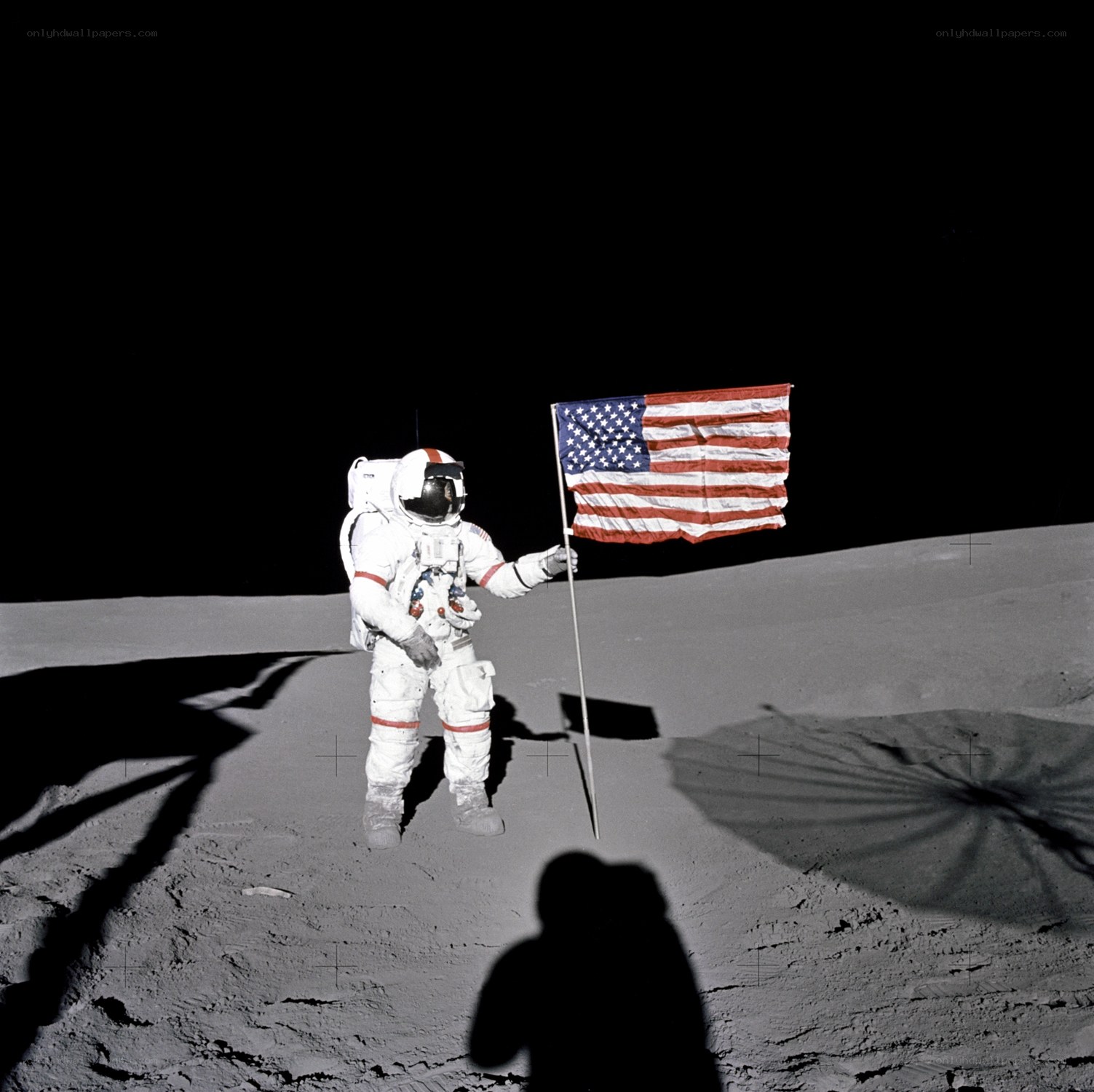 Astronaut on the Moon
