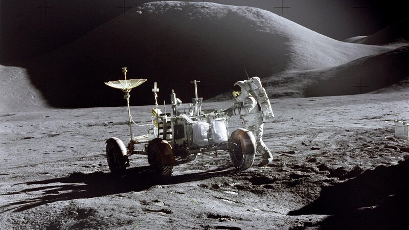 Astronaut on the Moon