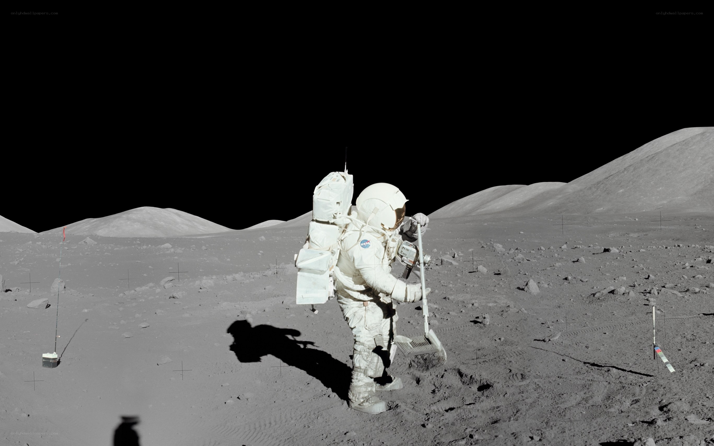 Astronaut on the Moon