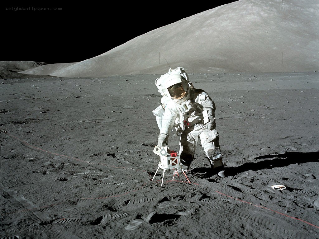 Astronaut on the Moon