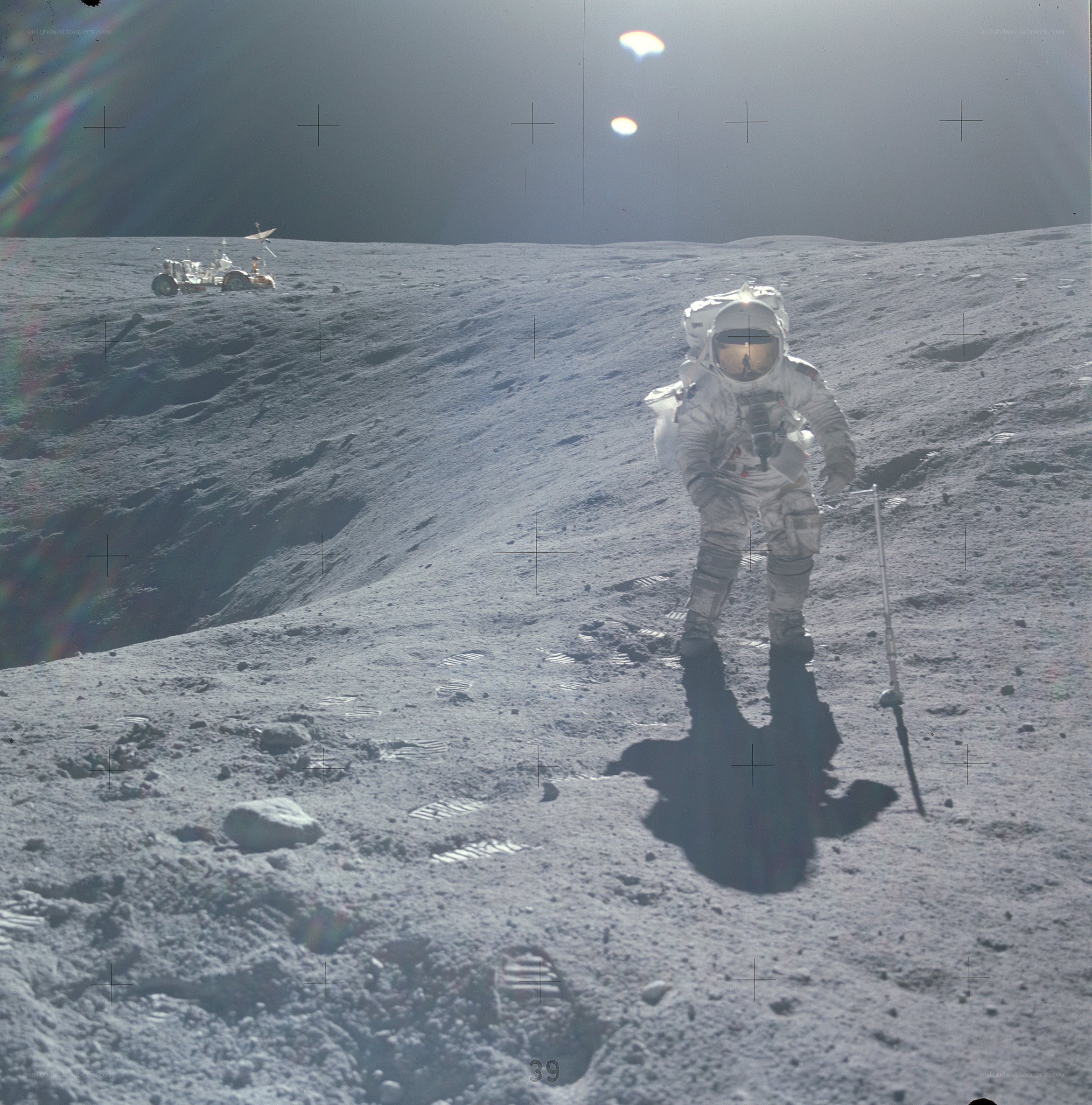 Astronaut on the Moon