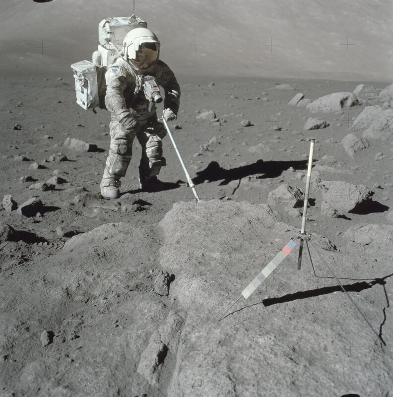 Astronaut on the Moon