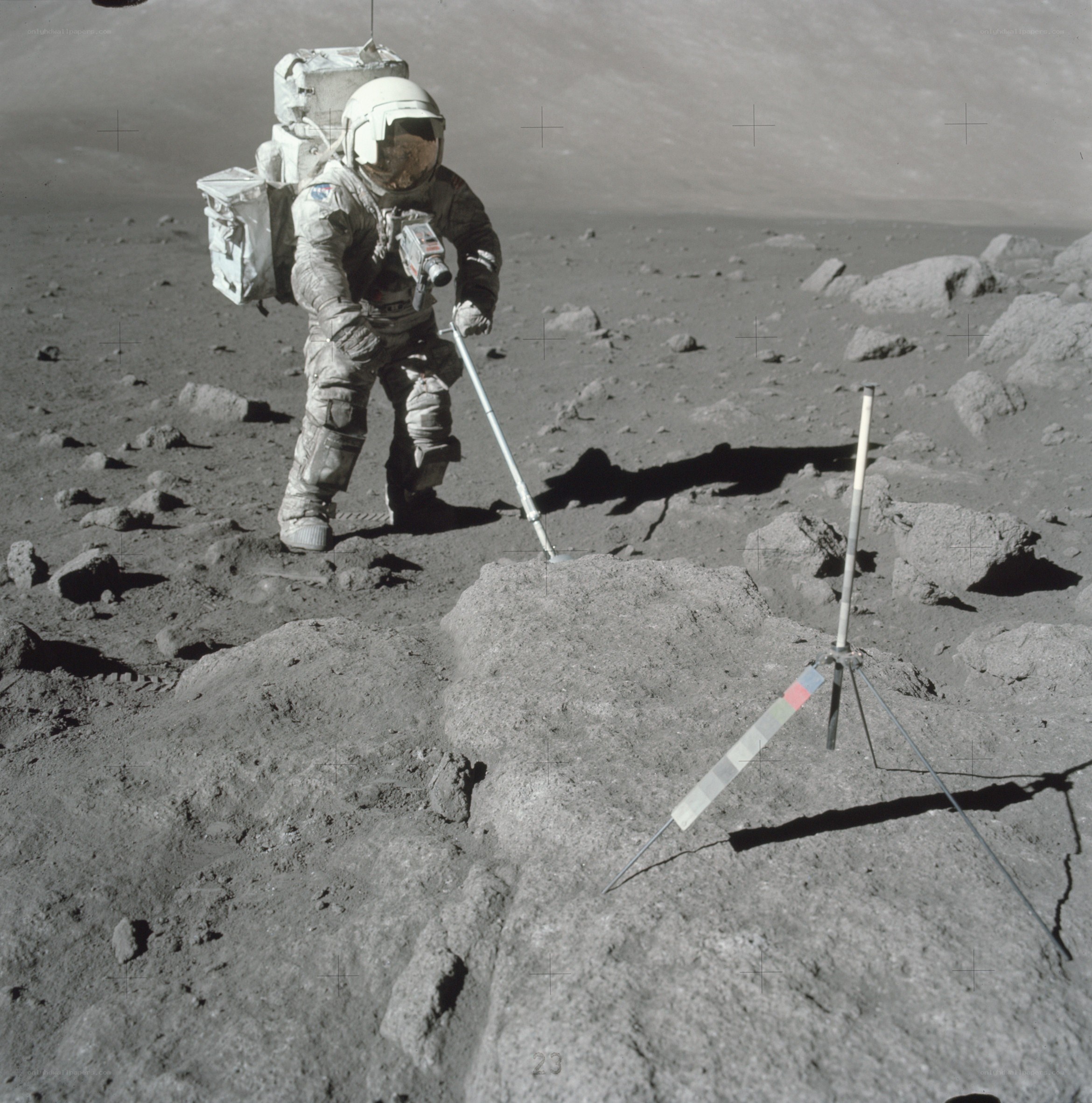 Astronaut on the Moon