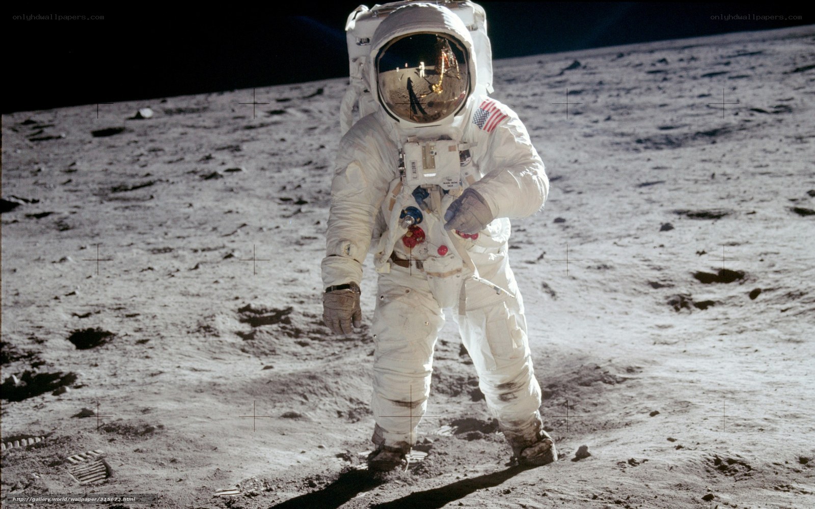 Astronaut on the Moon
