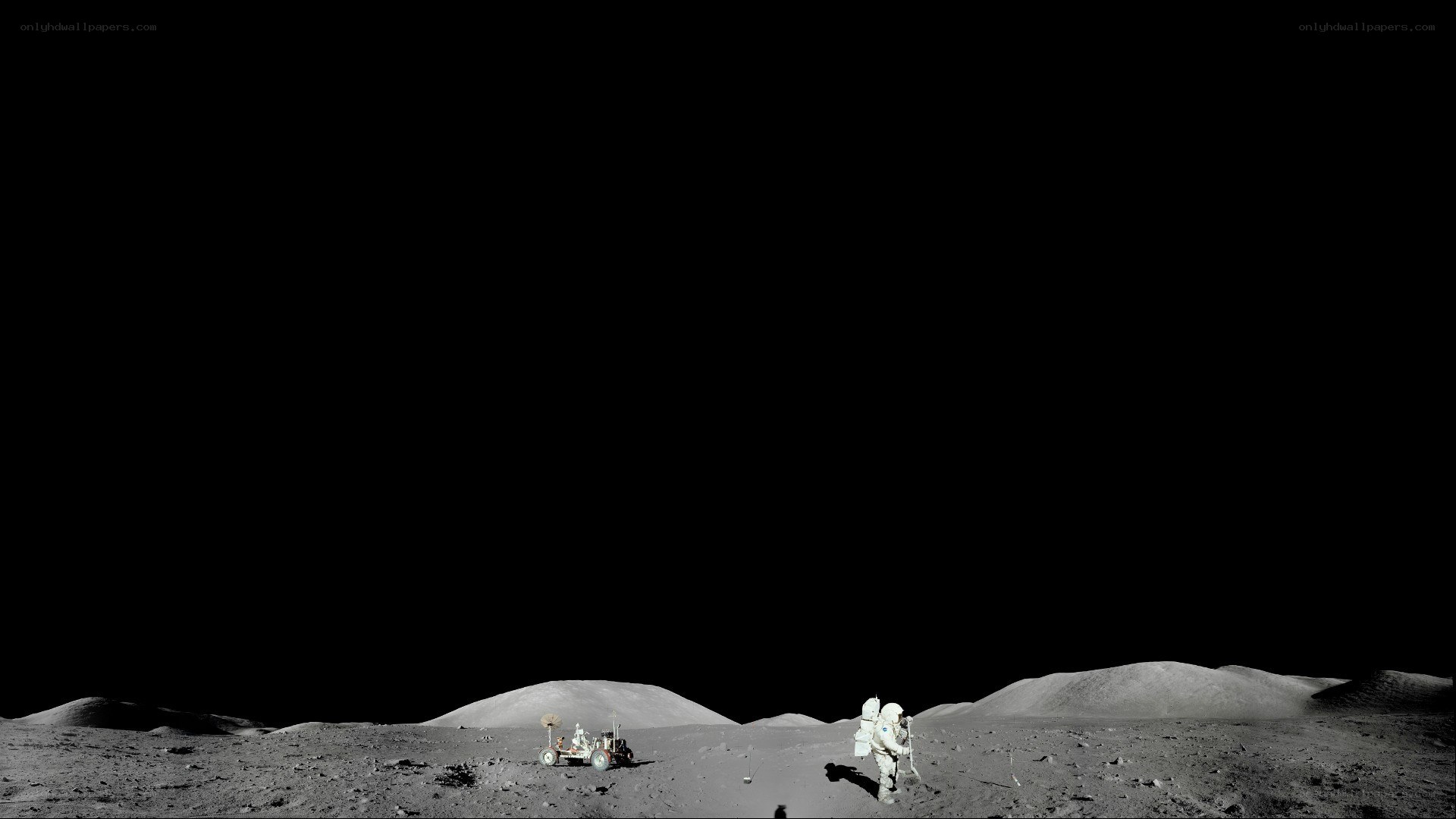 Astronaut on the Moon