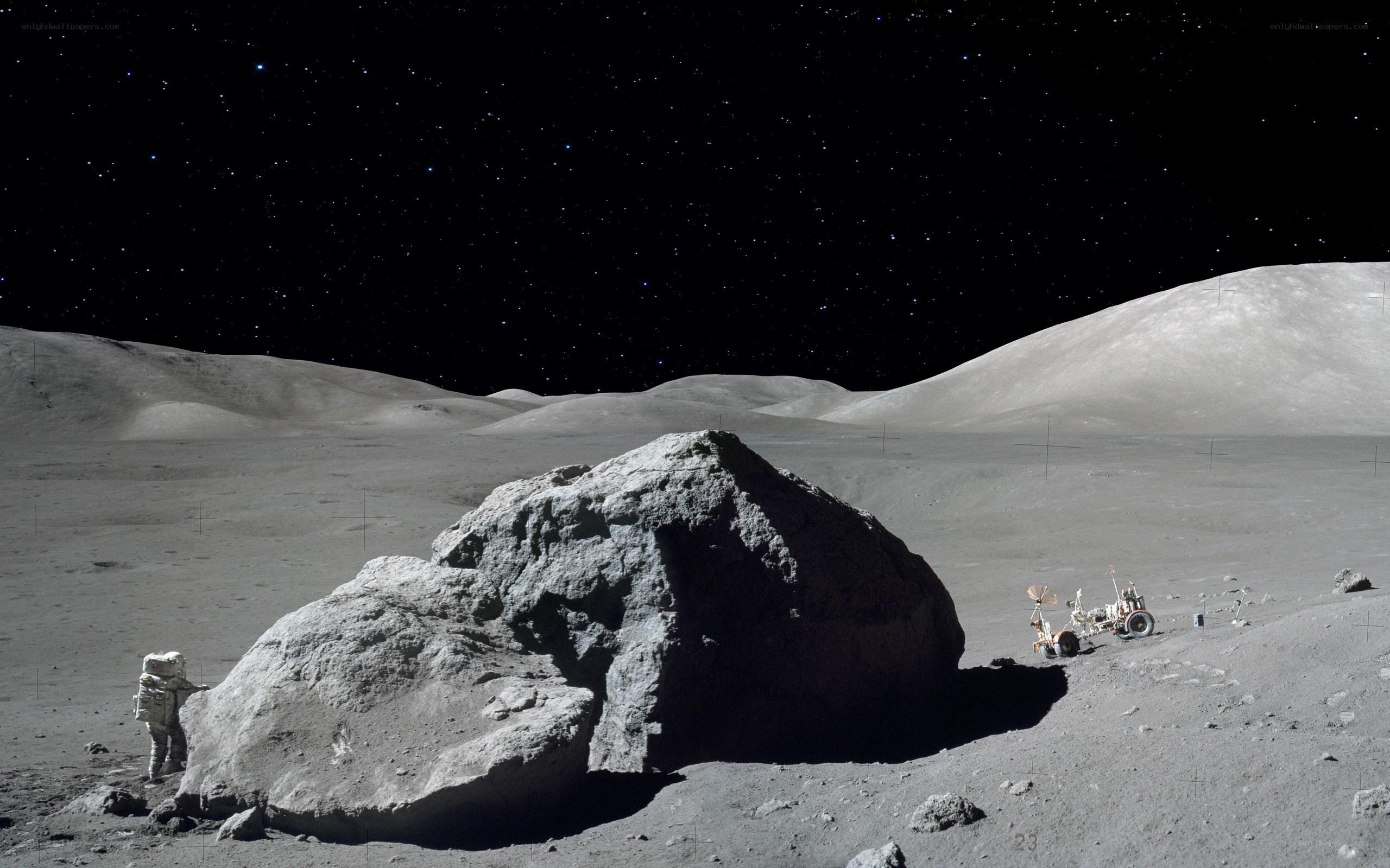 Astronaut on the Moon