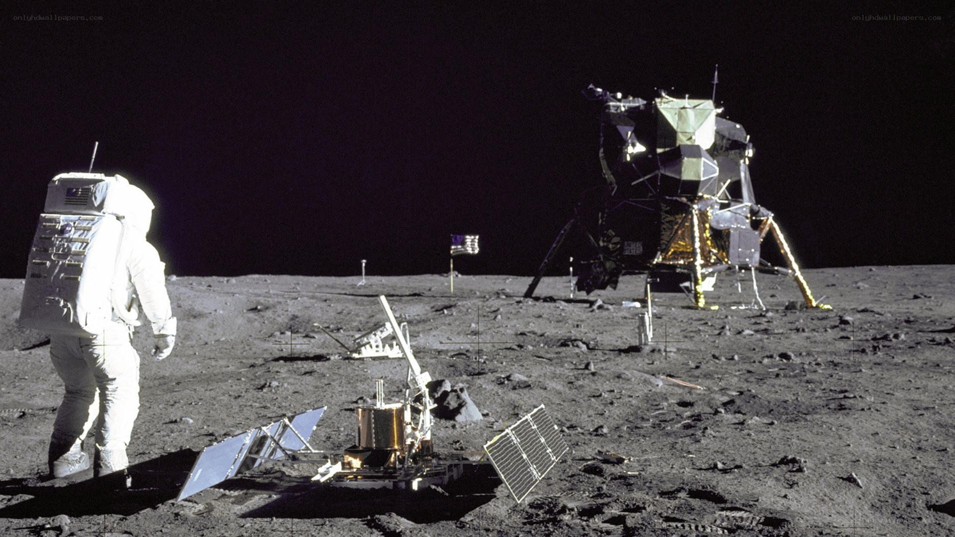 Astronaut on the Moon