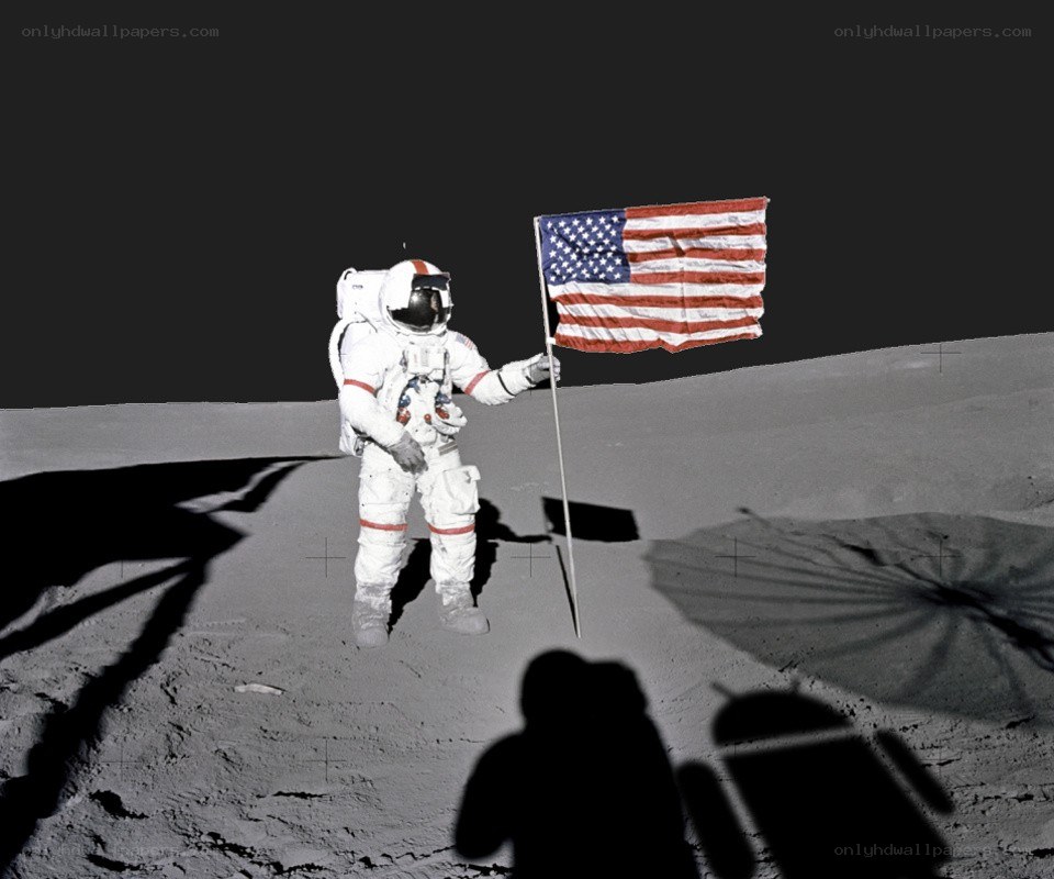 Astronaut on the Moon