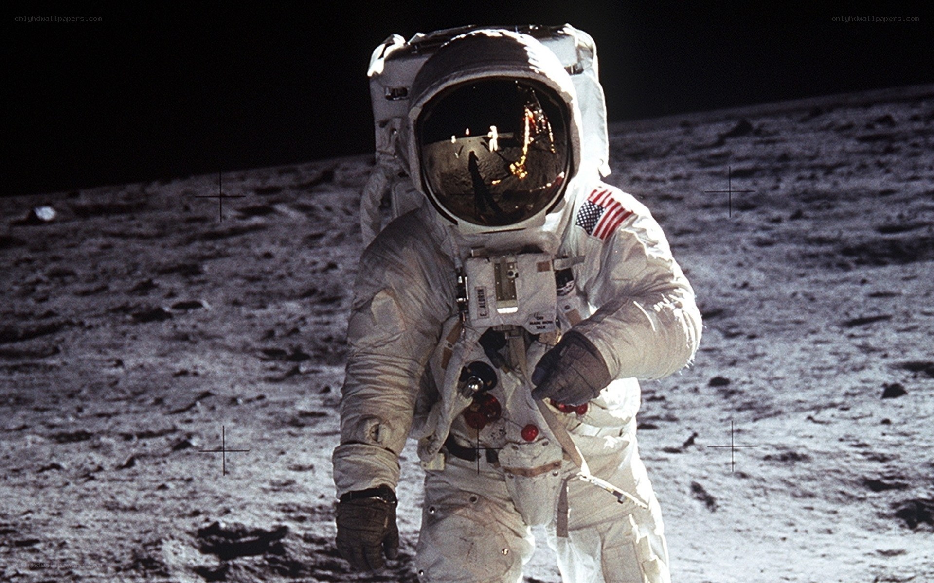 Astronaut on the Moon