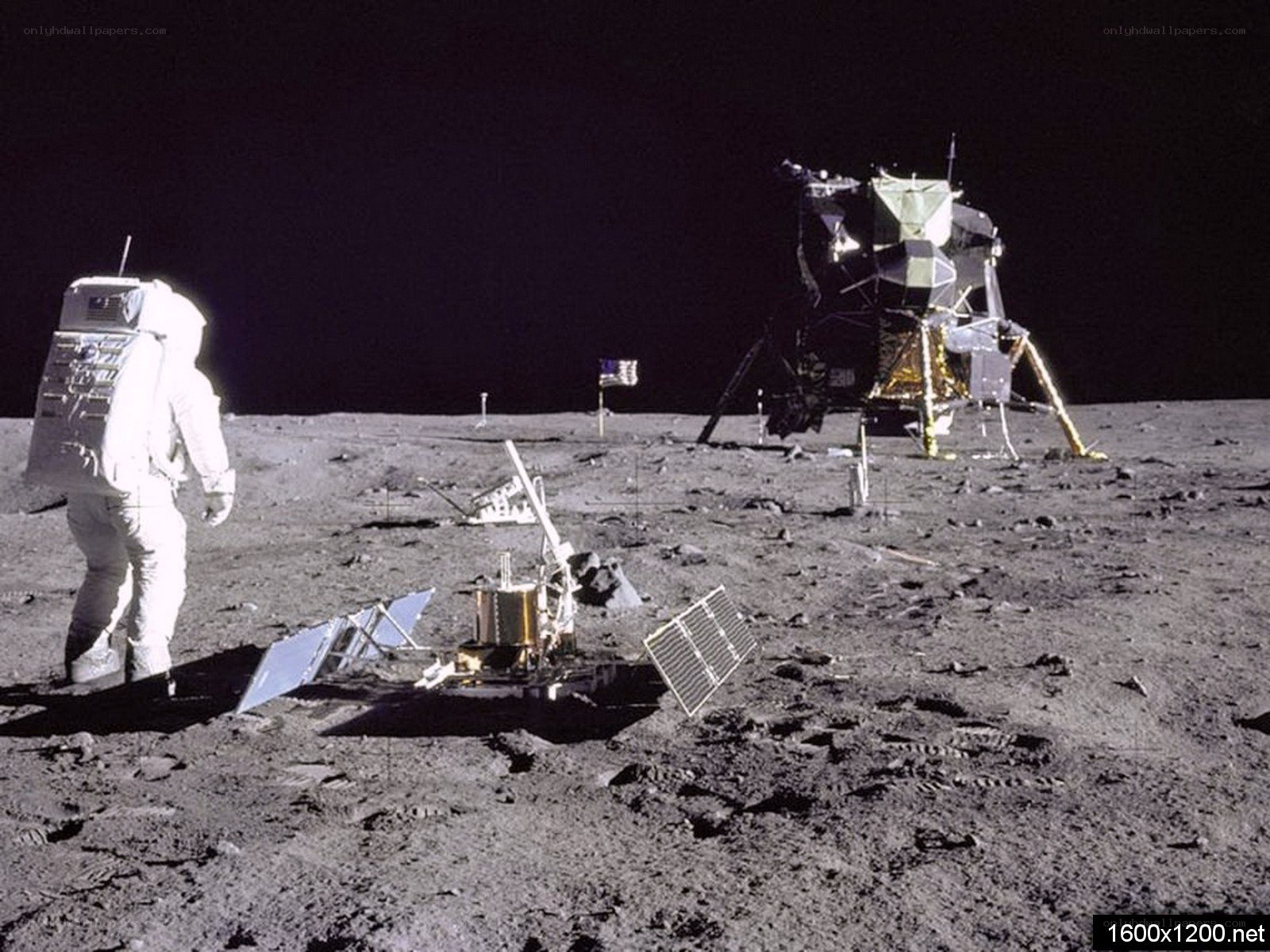 Astronaut on the Moon