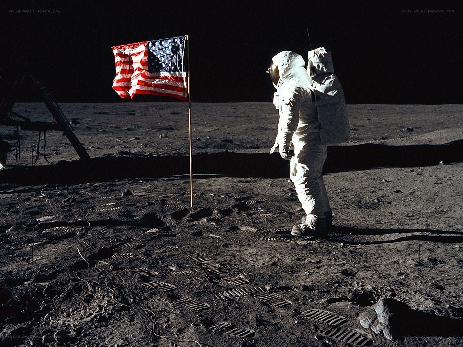 Astronaut on the Moon