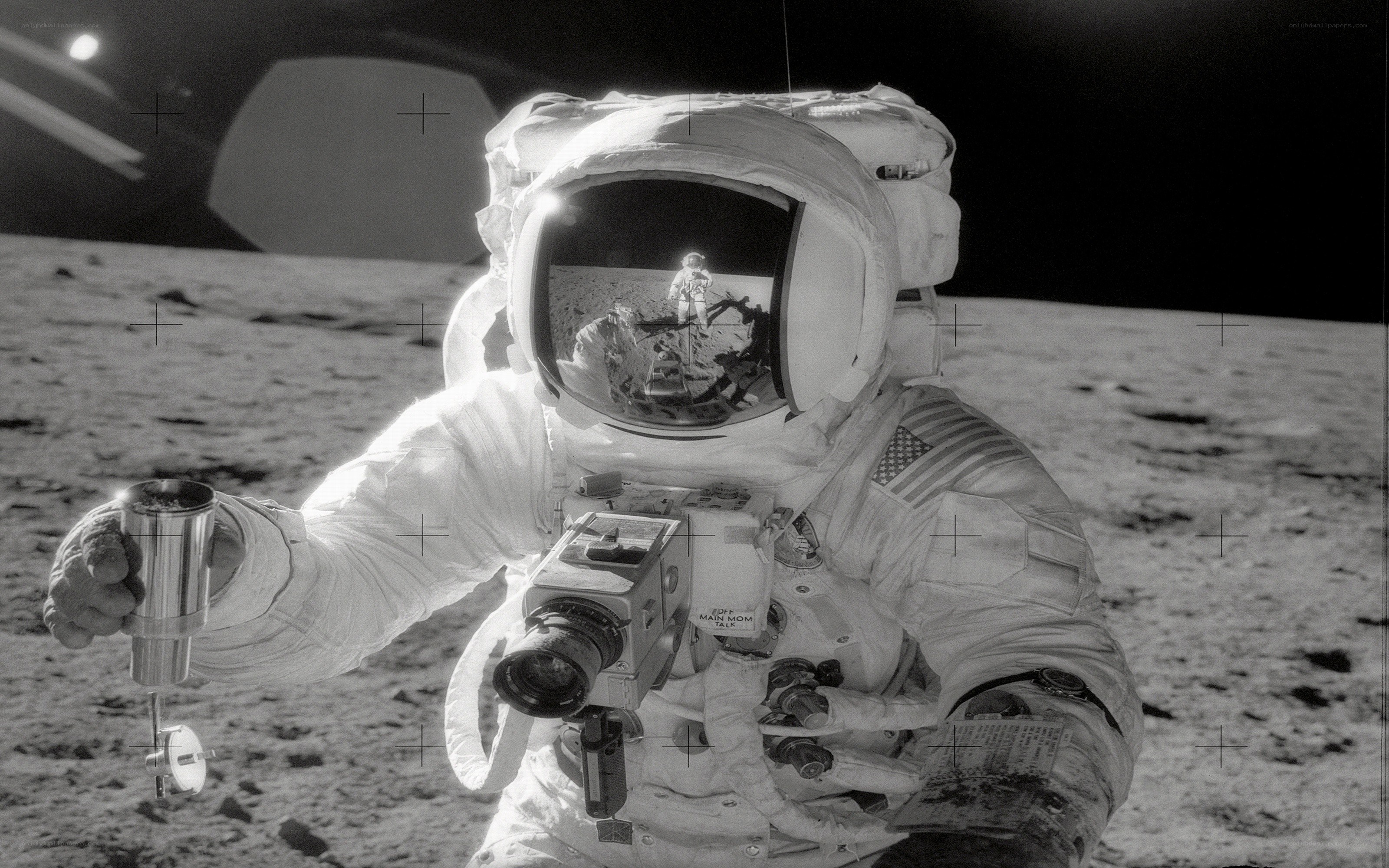 Astronaut on the Moon