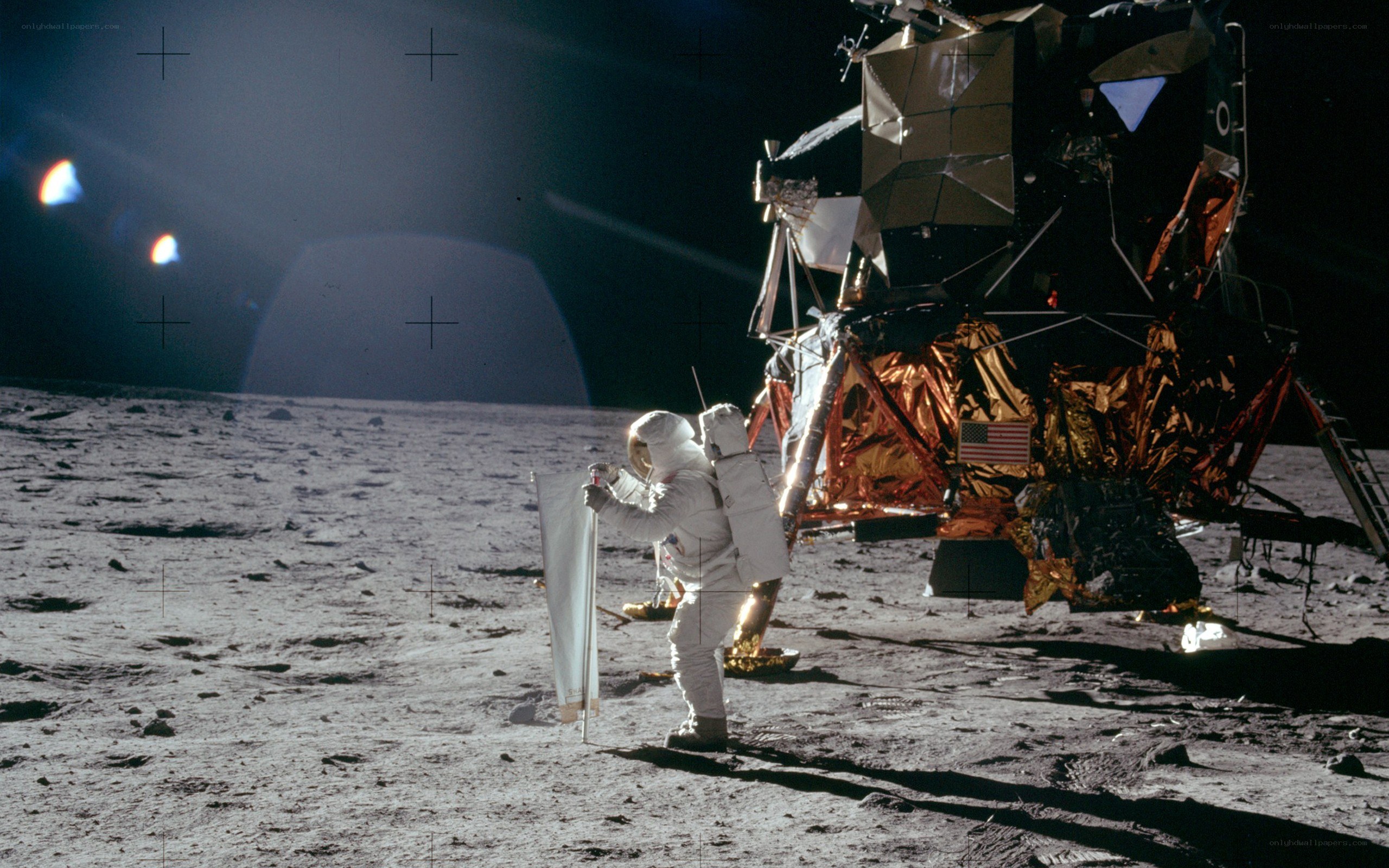 Astronaut on the Moon