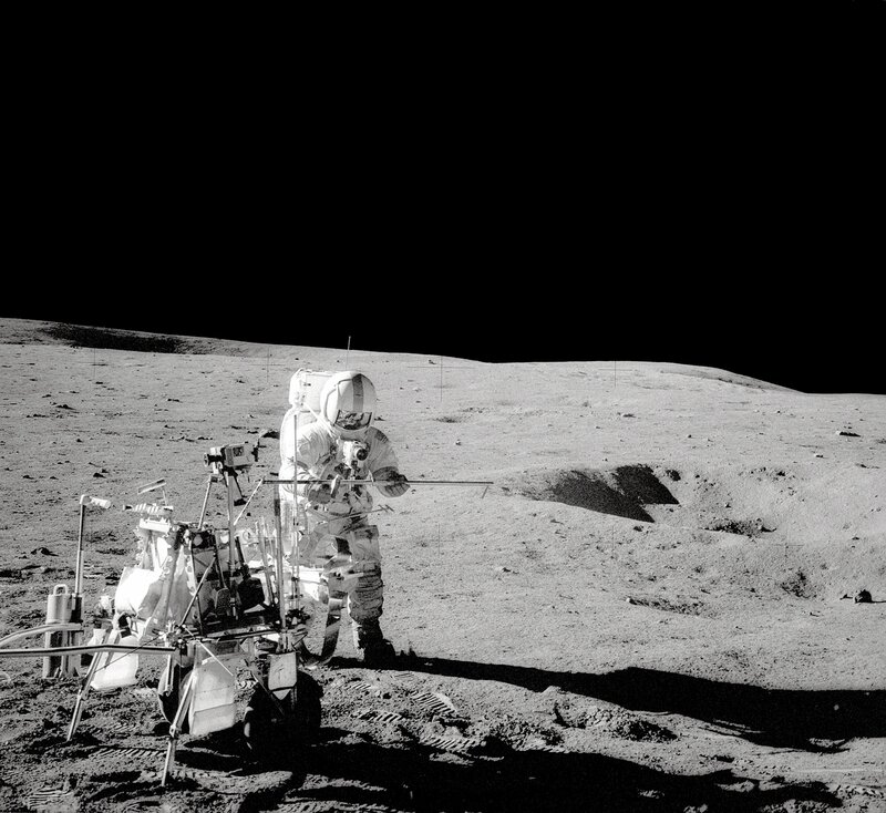 Astronaut on the Moon