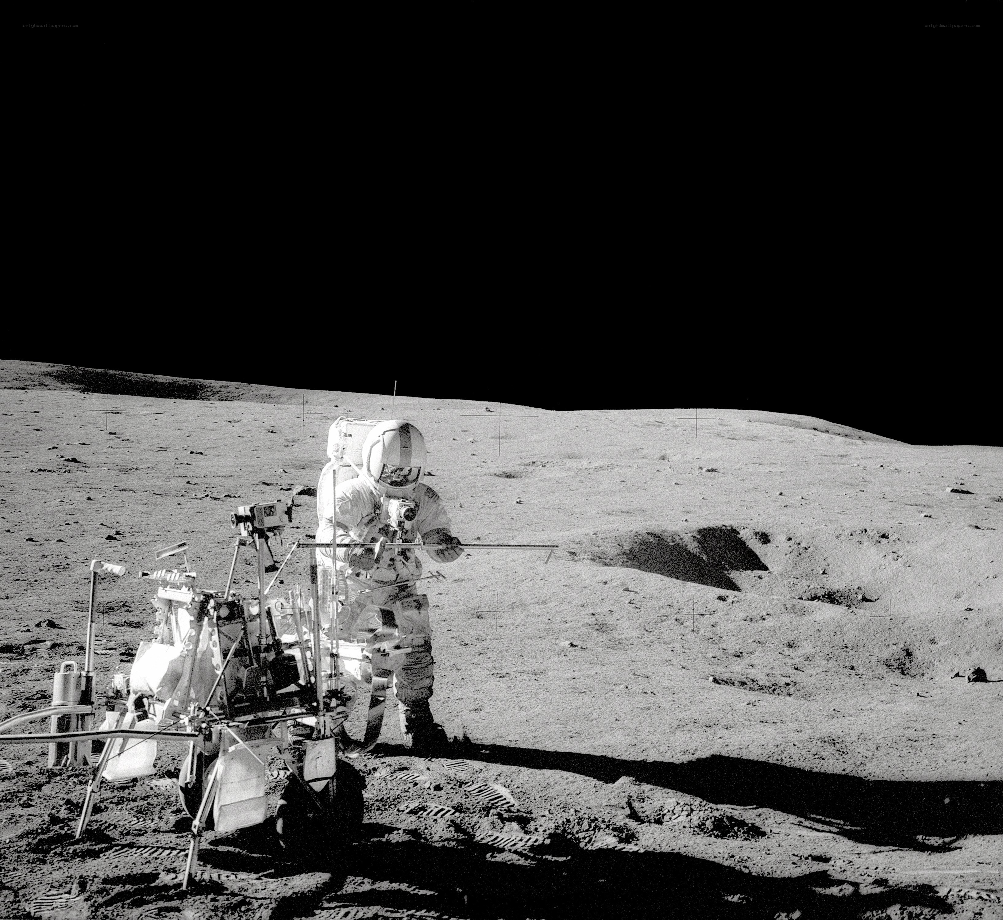 Astronaut on the Moon