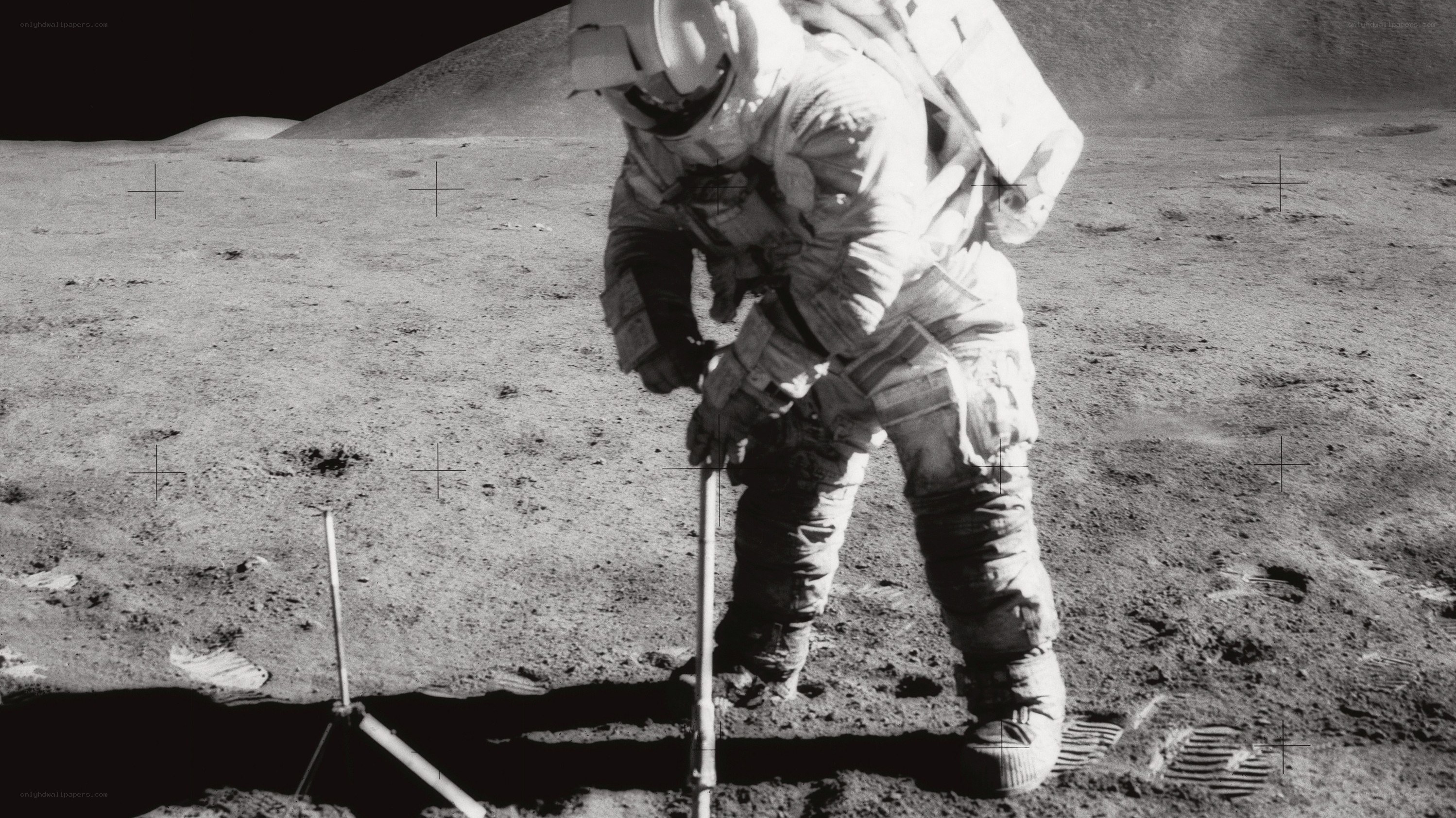 Astronaut on the Moon
