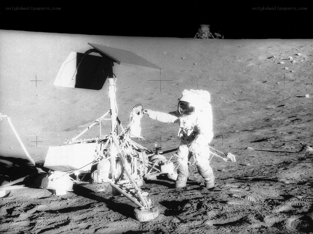 Astronaut on the Moon