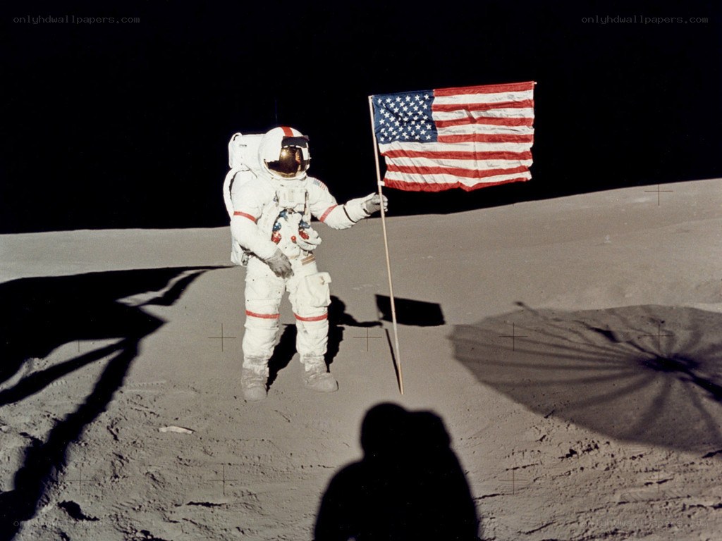 Astronaut on the Moon
