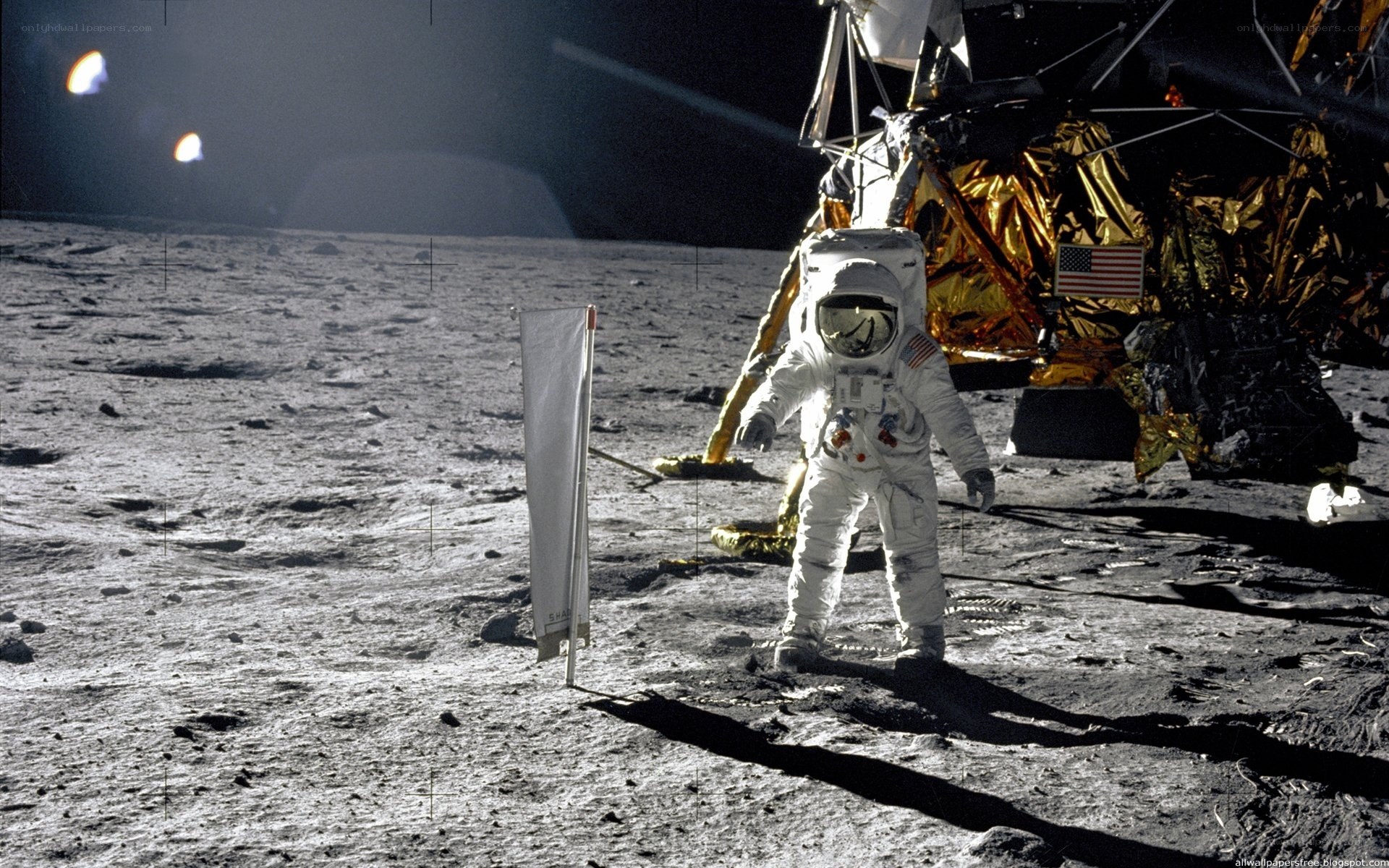 Astronaut on the Moon