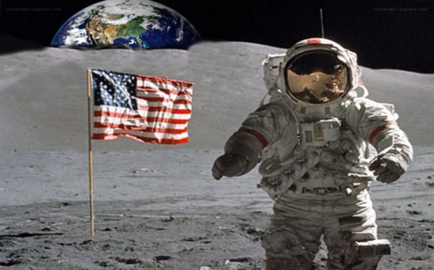 Astronaut on the Moon