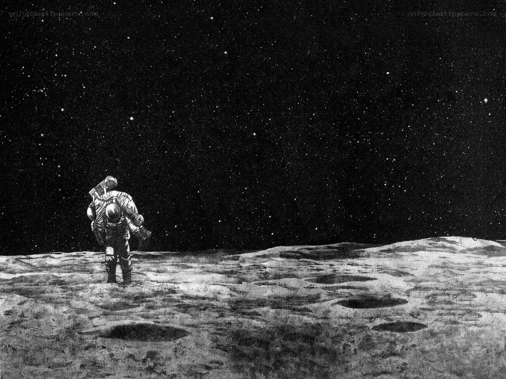Astronaut on the Moon