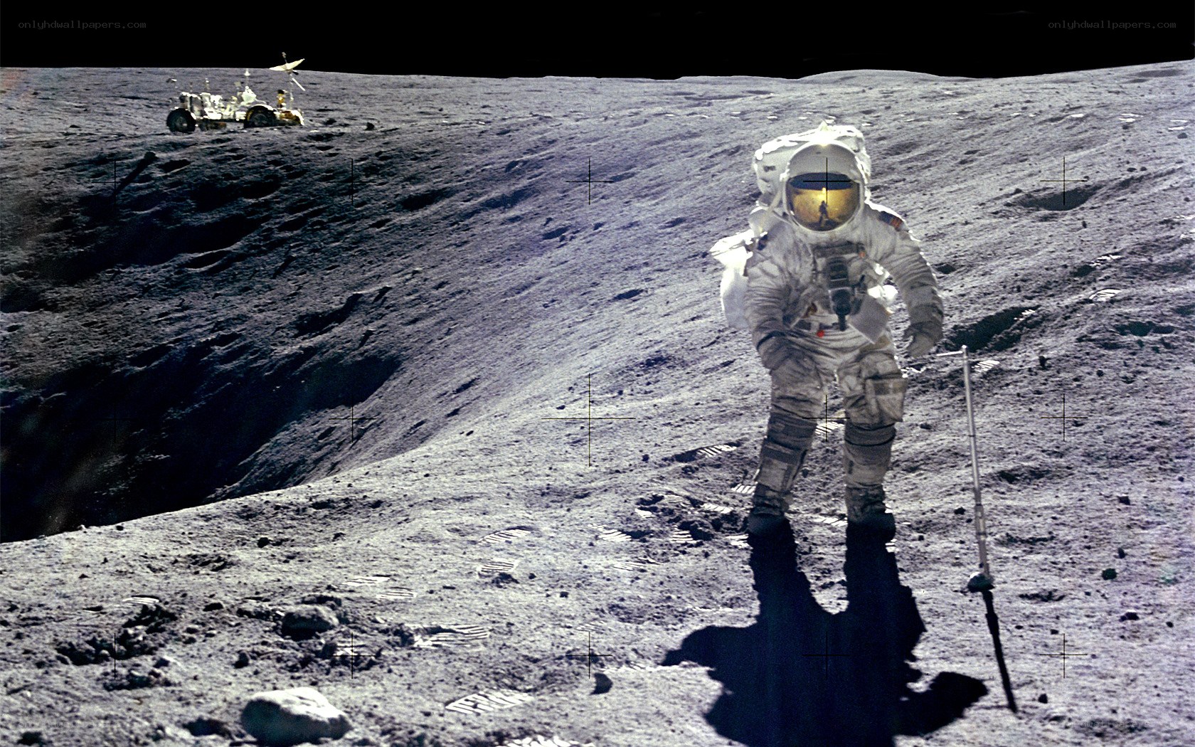 Astronaut on the Moon