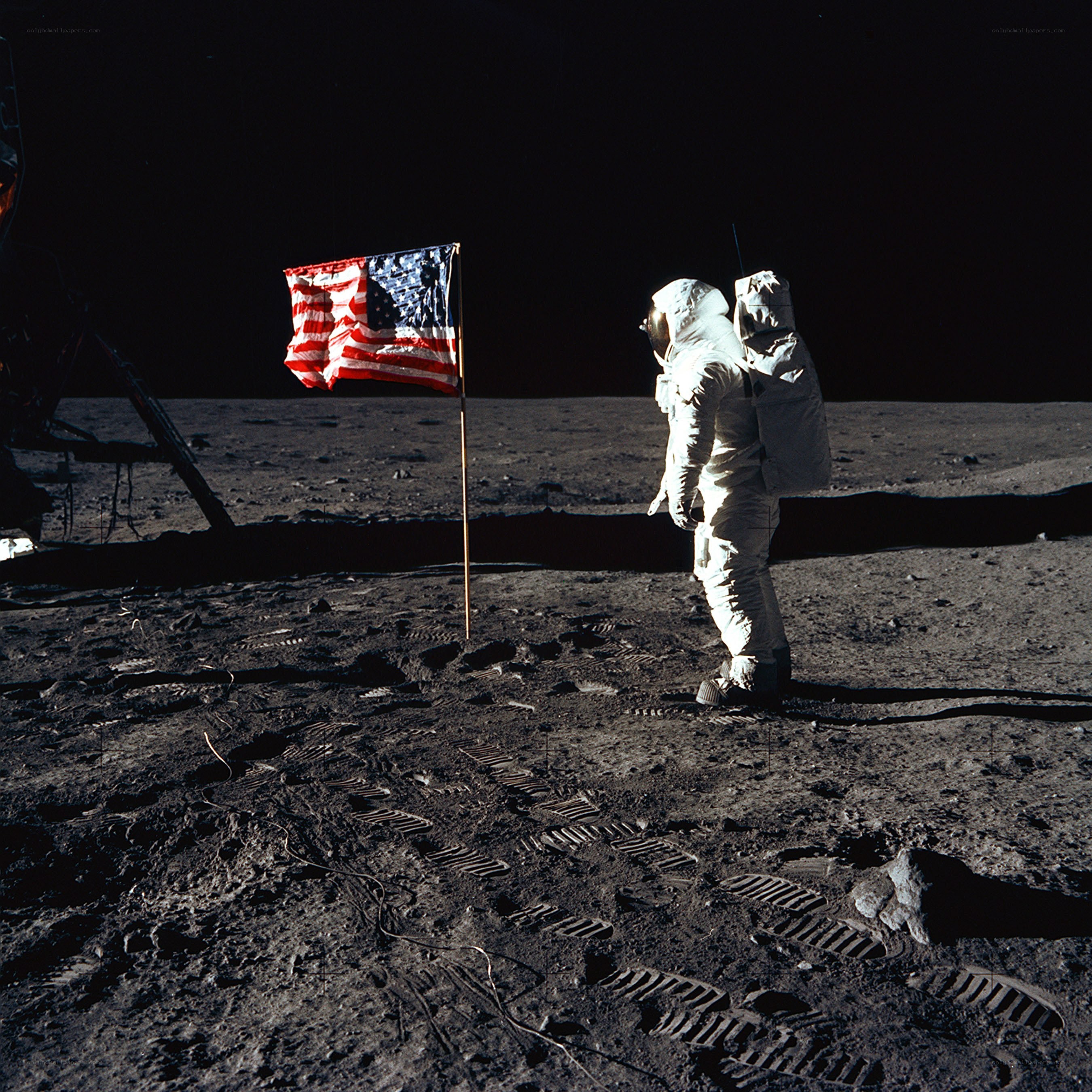 Astronaut on the Moon