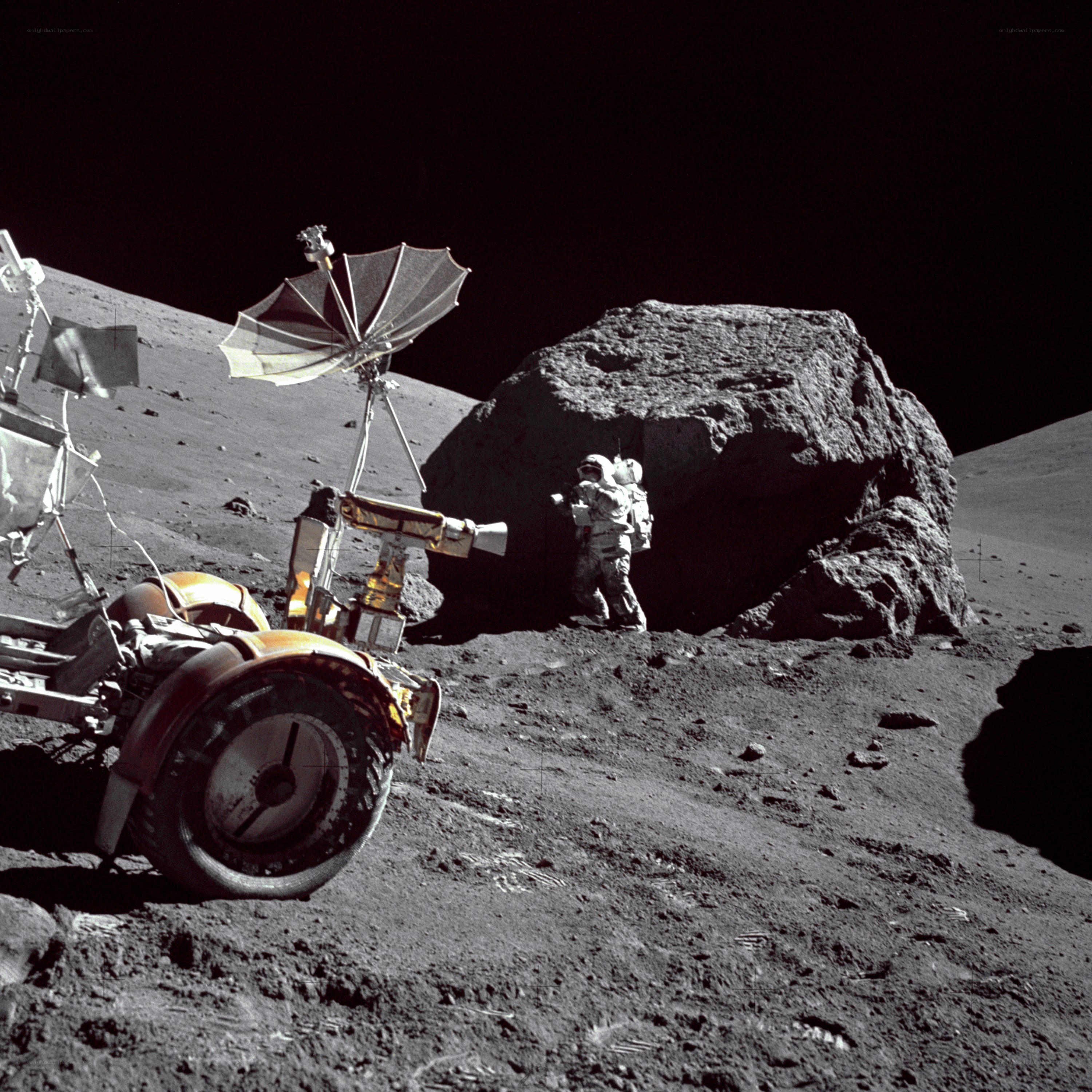 Astronaut on the Moon
