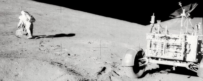 Astronaut on the Moon