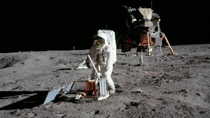 Astronaut on the Moon