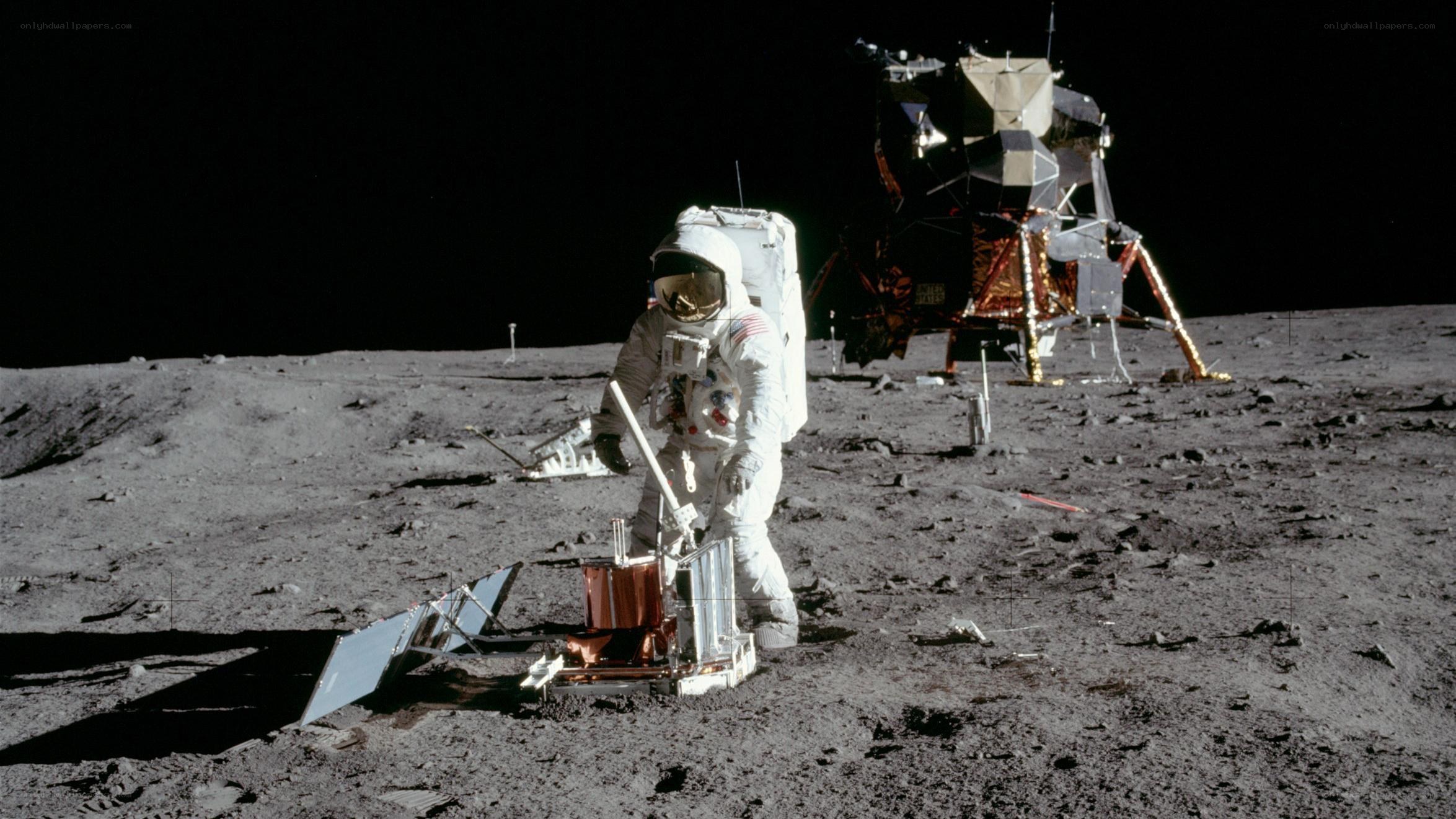 Astronaut on the Moon