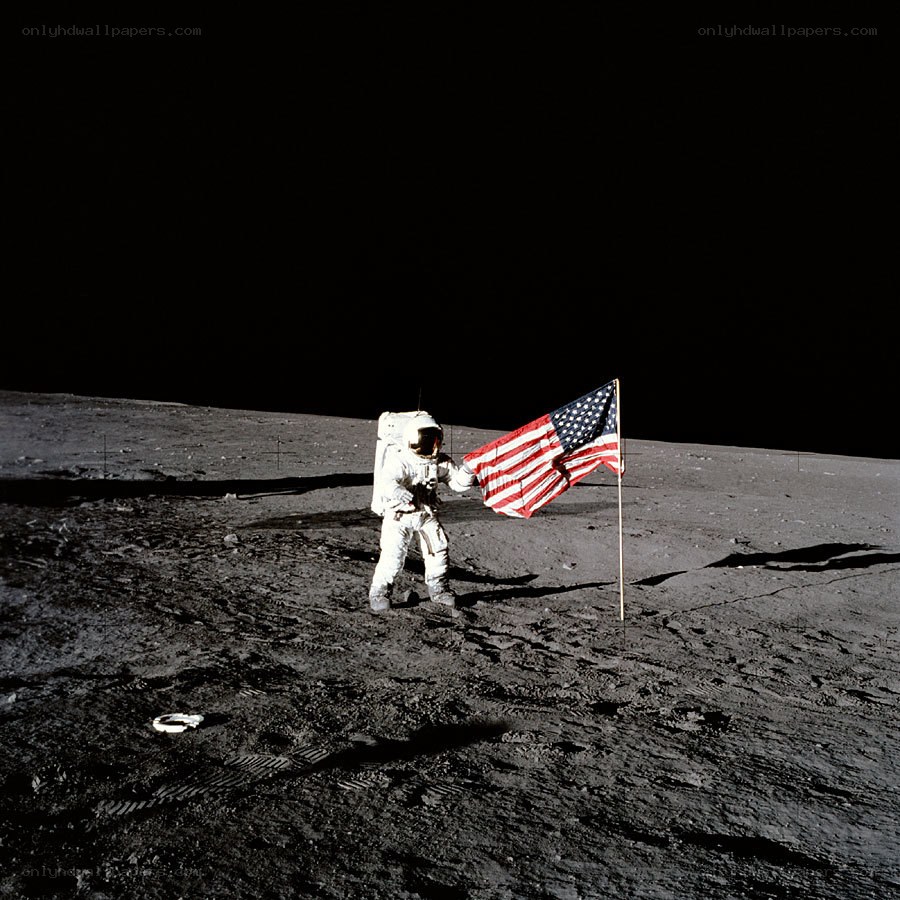 Astronaut on the Moon