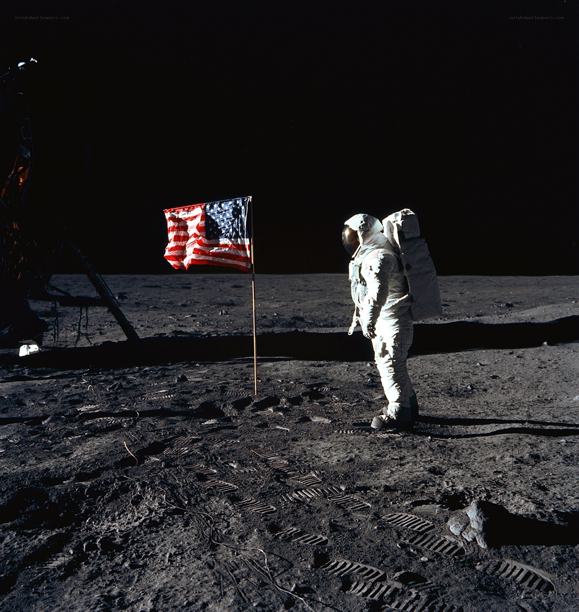 Astronaut on the Moon