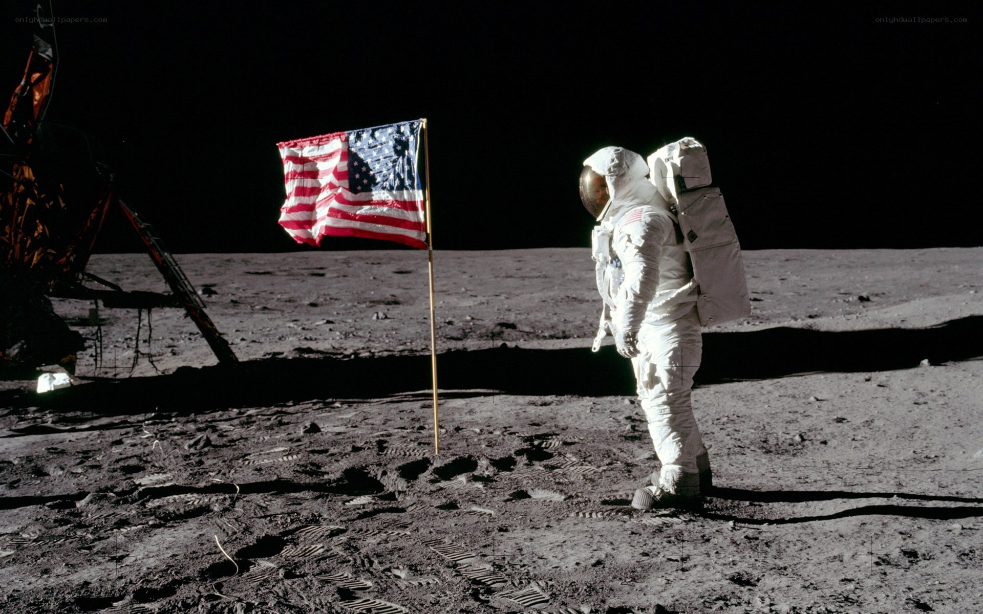 Astronaut on the Moon