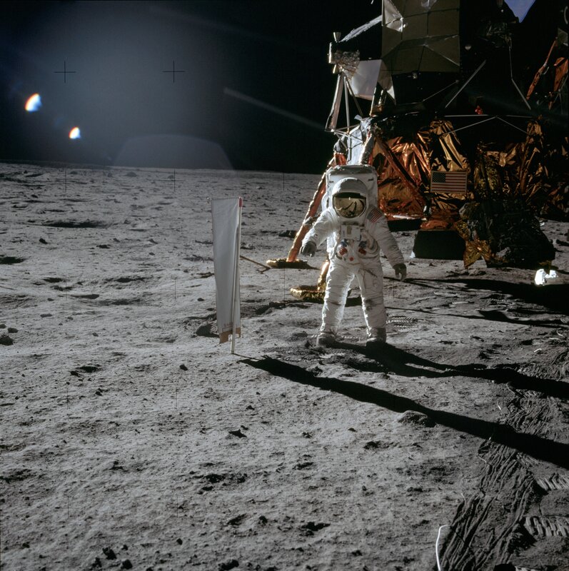 Astronaut on the Moon