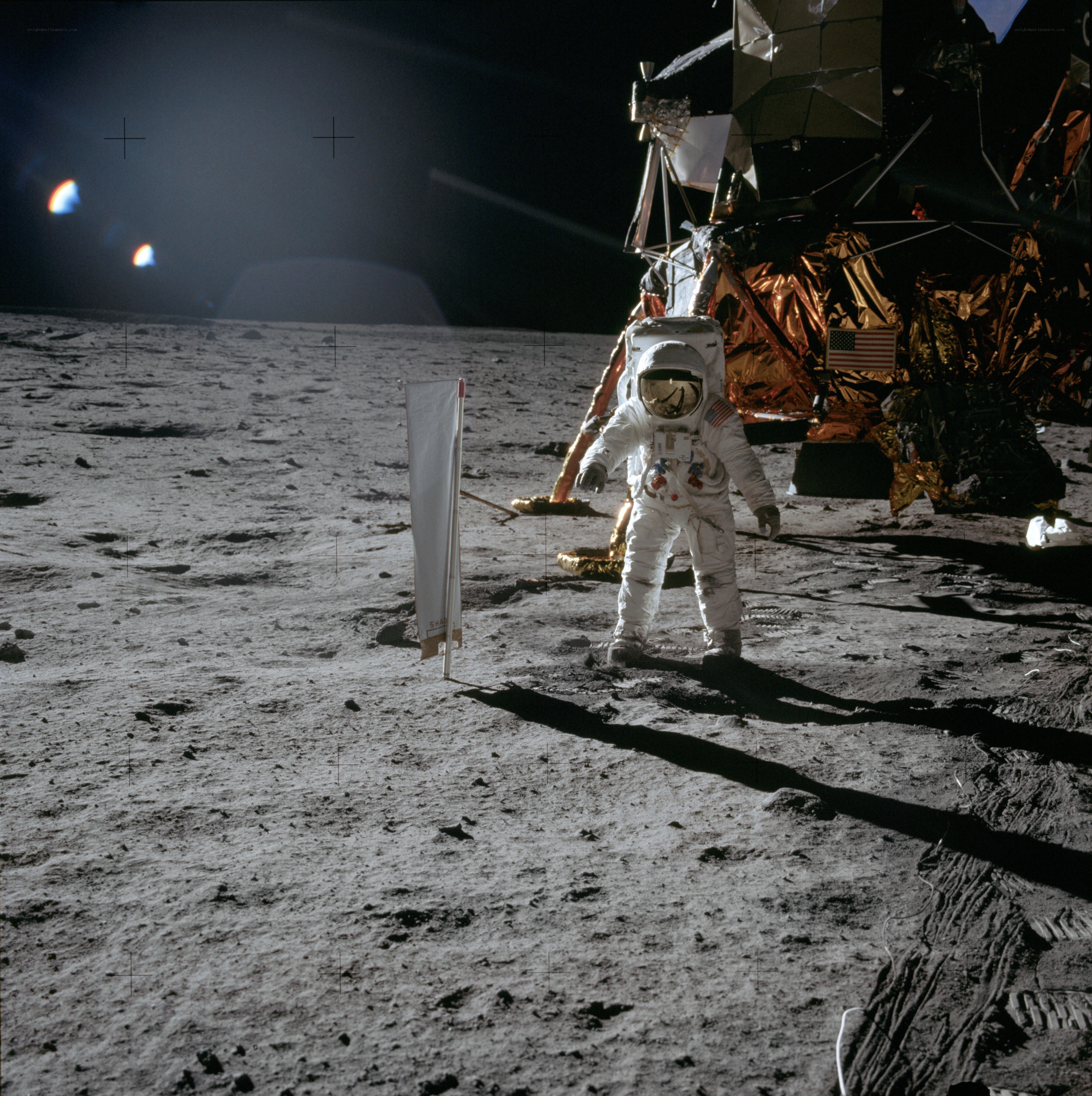 Astronaut on the Moon