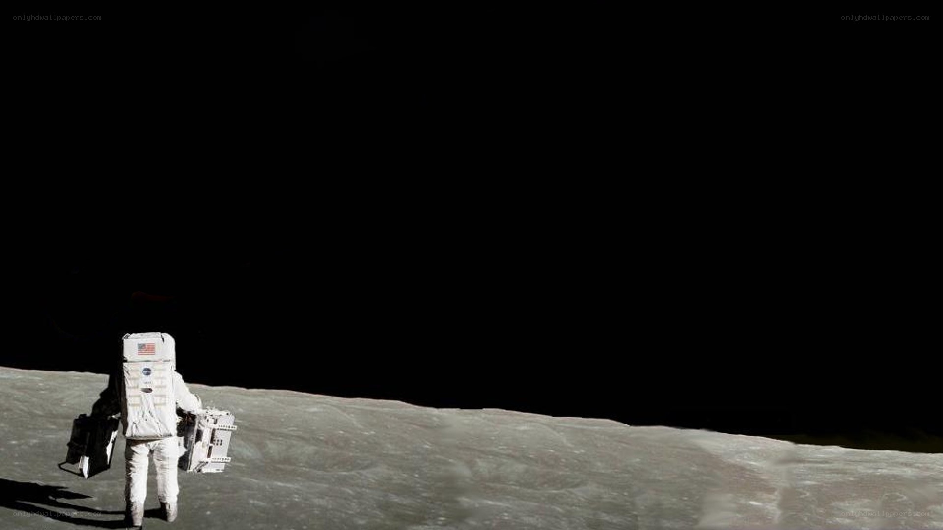 Astronaut on the Moon