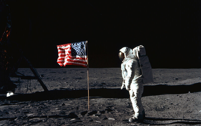 Astronaut on the Moon