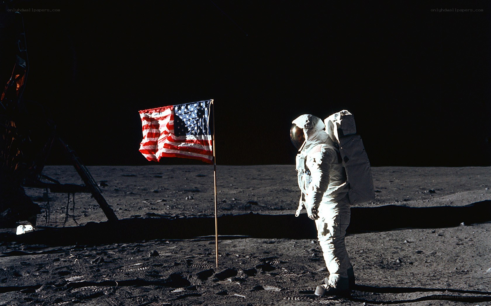 Astronaut on the Moon