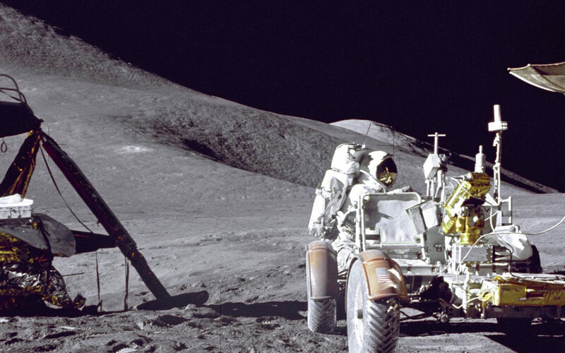 Astronaut on the Moon