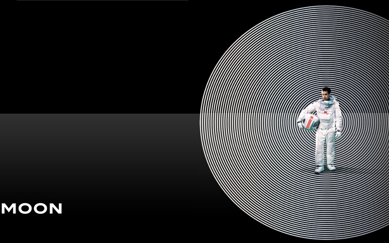 Astronaut on the moon