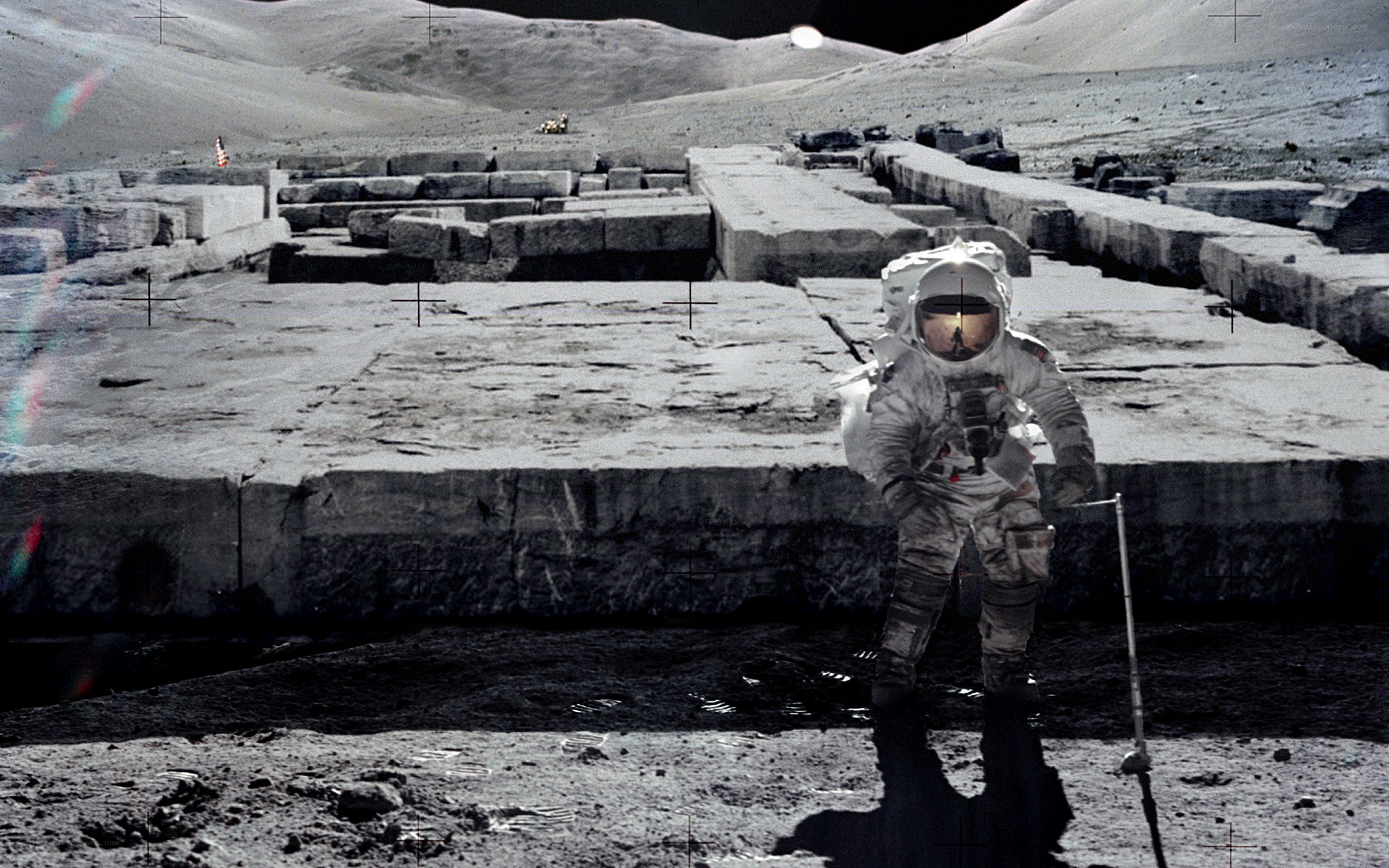 Astronaut on the Moon