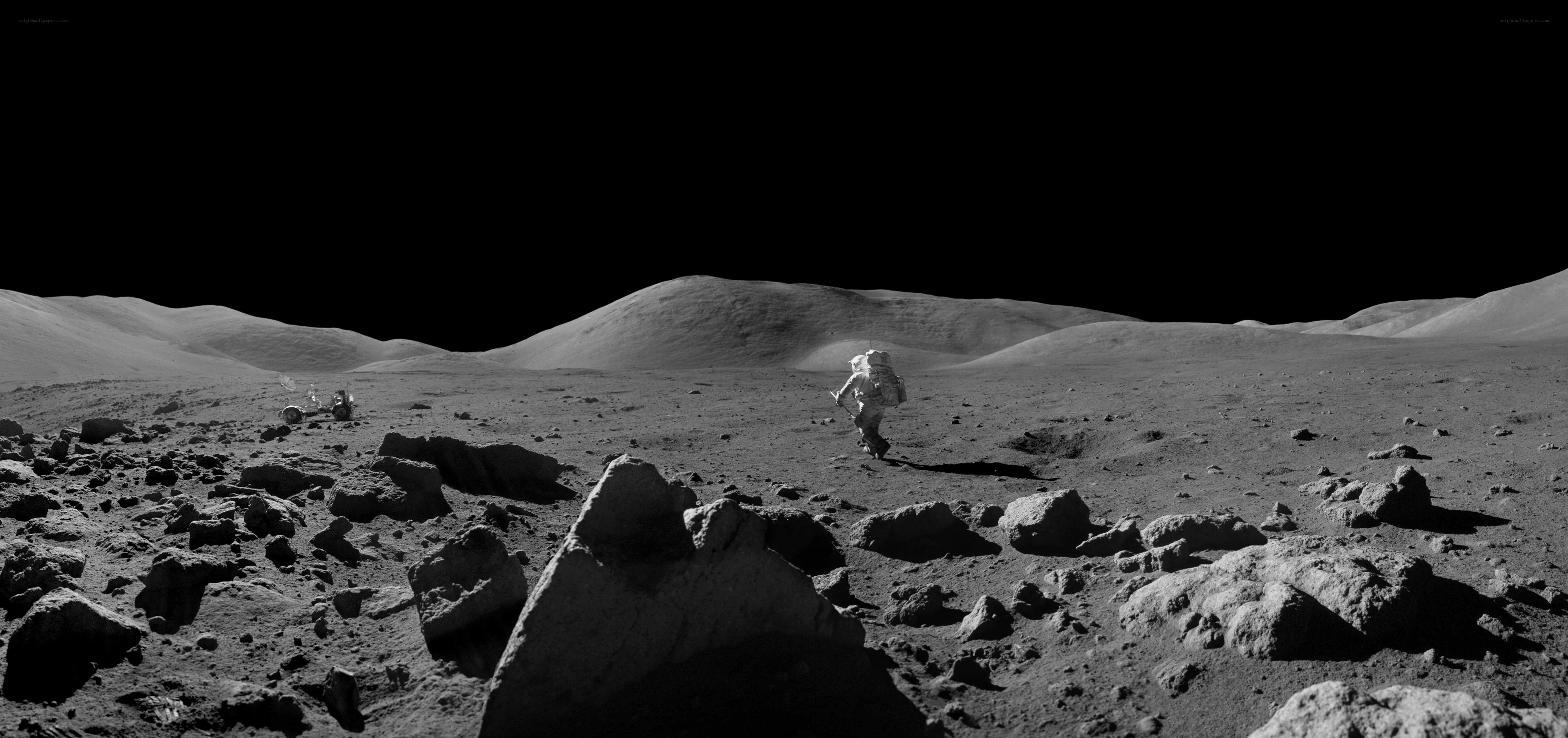 Astronaut on the Moon
