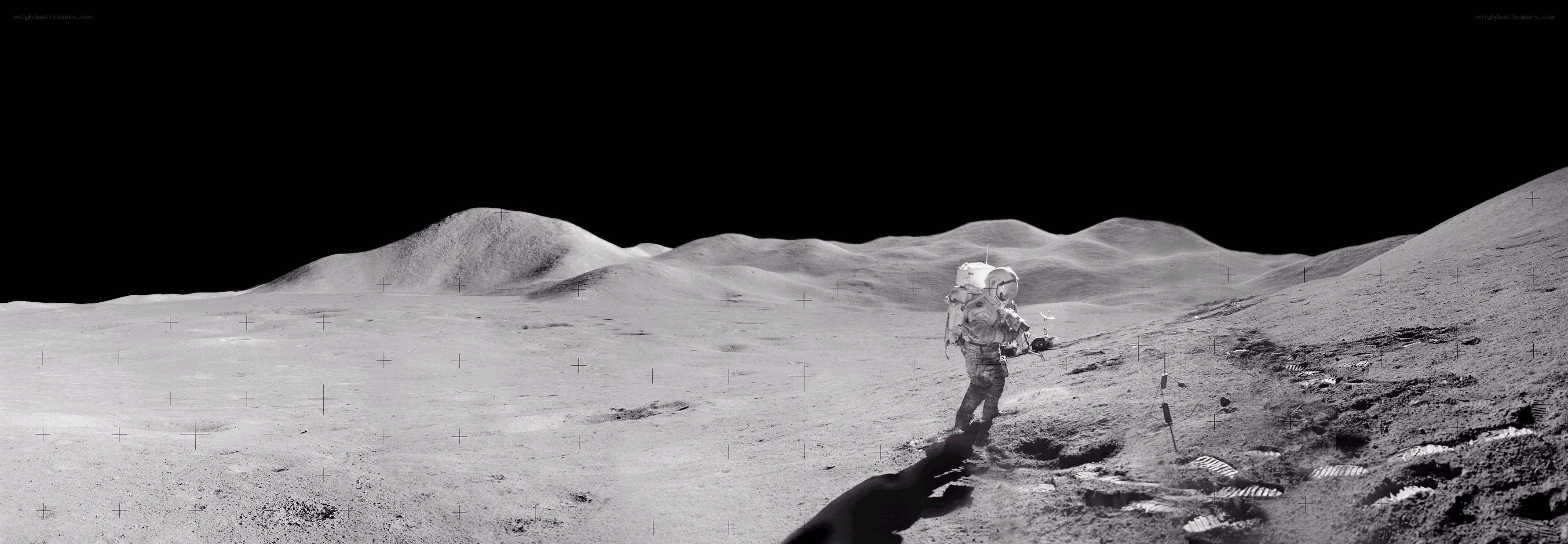 Astronaut on the Moon