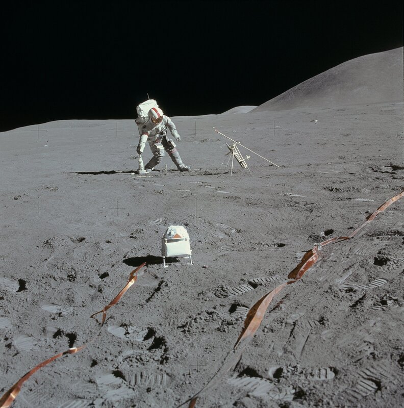 Astronaut on the Moon