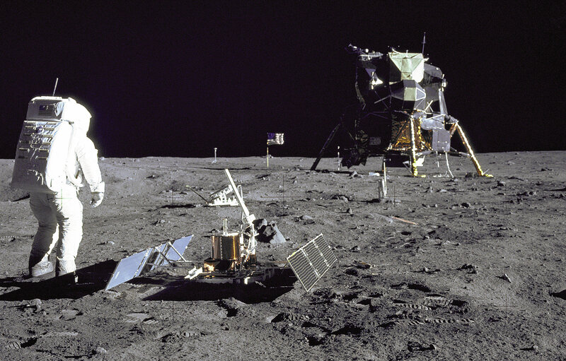Astronaut on the Moon