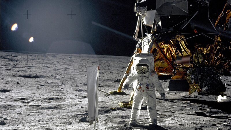 Astronaut on the Moon