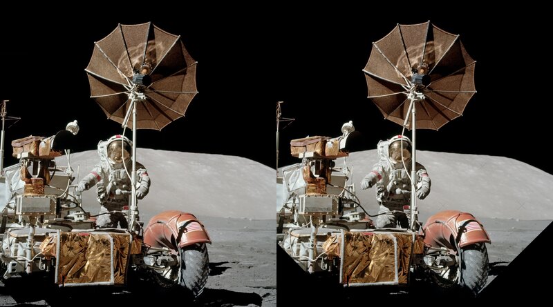 Astronaut on the Moon