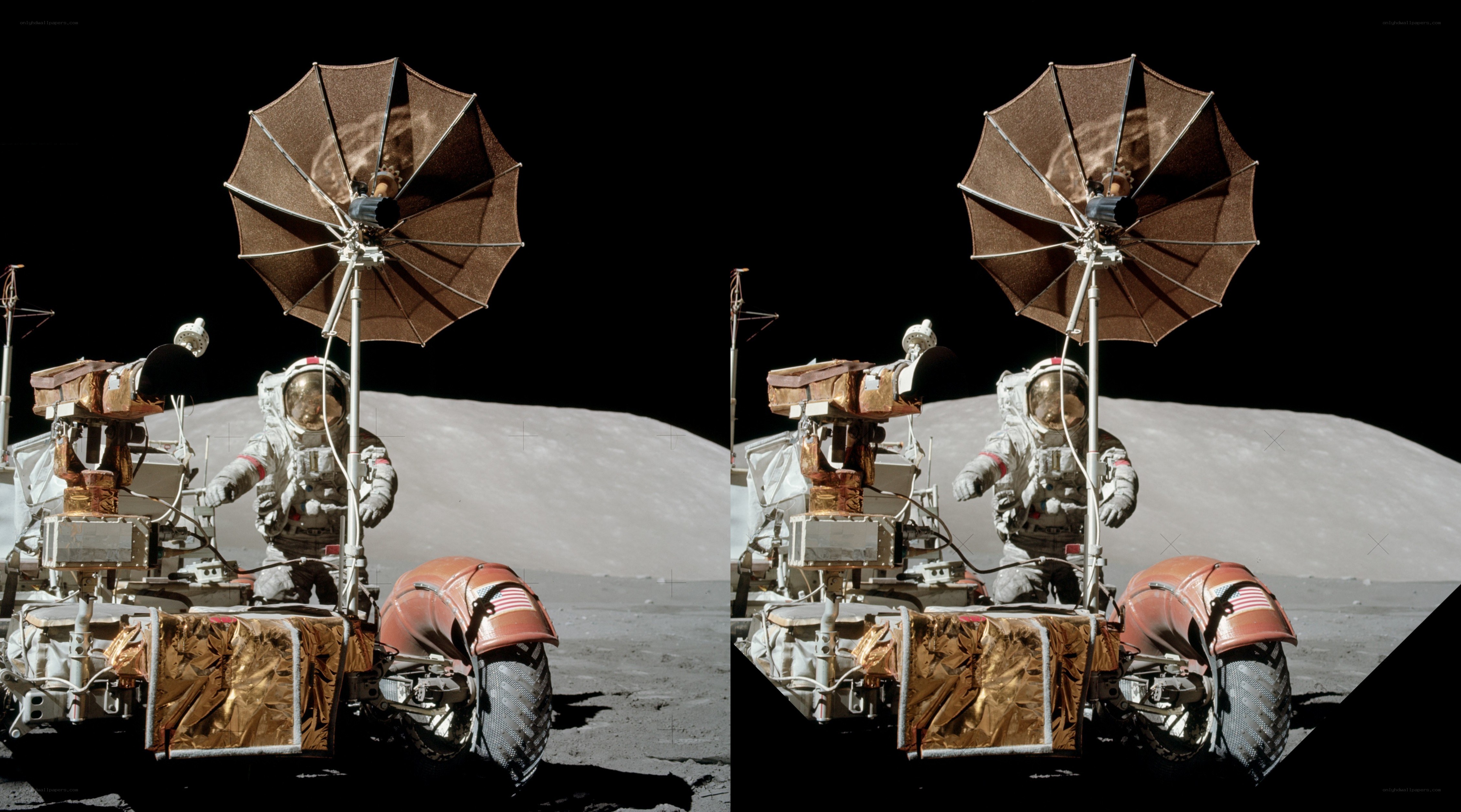 Astronaut on the Moon